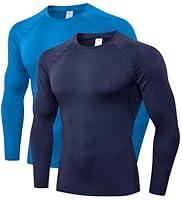 Algopix Similar Product 19 - Queerier Mens Compression Shirts Long