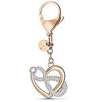 Algopix Similar Product 5 - SWAROVSKI Authentic Infinite Bag Charm