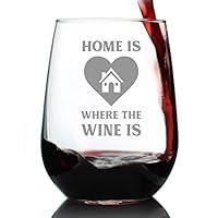 Algopix Similar Product 7 - Home Is Where The Wine Is  Cute