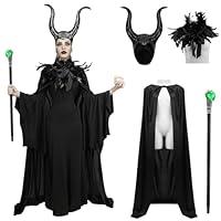 Algopix Similar Product 15 - Halloween Maleficent Costume Evil Queen