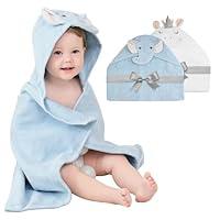 Algopix Similar Product 2 - saftan Baby Bath Hooded Towels Set with