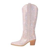 Algopix Similar Product 14 - LISHAN Womens Western Cowboy Cowgirl