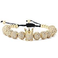 Algopix Similar Product 7 - GVUSMIL Luxury CZ Imperial Crown