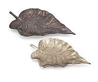 Algopix Similar Product 2 - Imax Mabon Decorative Leaf Standard