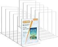 Algopix Similar Product 20 - MaxGear Acrylic Sign Holder 85 x 11