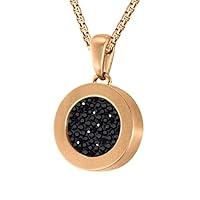 Algopix Similar Product 9 - Quiges Rose Gold Matte Stainless Steel
