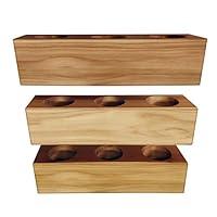 Algopix Similar Product 10 - Succulent 3 Hole Planter 4x4x16" 3 Pkg