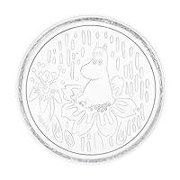 Algopix Similar Product 4 - Arabia Moomin Glass Plate 15.5 cm Clear