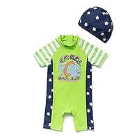 Algopix Similar Product 10 - upandfast Kids One Piece Zip Sunsuit