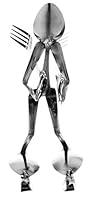 Algopix Similar Product 12 - Forked Up Art F16 Fork Downhill Skier