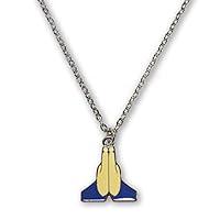 Algopix Similar Product 12 - I EM JI Emoji Silver Chain Pendant