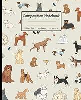 Algopix Similar Product 7 - Dog Notebook Cute Composition Notebook