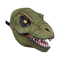 Algopix Similar Product 11 - Halloween Mask Dino Moving Jaw