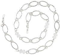 Algopix Similar Product 17 - Beaded Eyeglass Chain Holder Silver