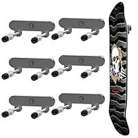 Algopix Similar Product 16 - ezbnb 6 Packs Skateboard Wall Mount