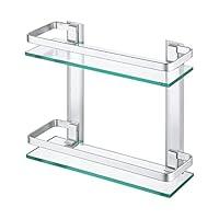 Algopix Similar Product 16 - KES Aluminum Bathroom Glass Shelf 2