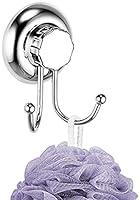 Algopix Similar Product 12 - MaxHold Suction Cup Double Robe Hooks 