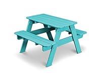 Algopix Similar Product 1 - POLYWOOD KT130AR Kids Picnic Table