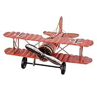 Algopix Similar Product 2 - Vintage Airplane Ornament Metal