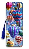 Algopix Similar Product 6 - 3D RoyceHot Air Balloon Bookmark  by