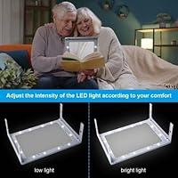 3X Foldable Hand Free Full Page LED Lighted Magnifying Sheet