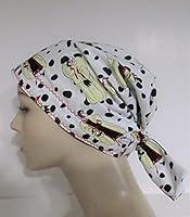 Algopix Similar Product 13 - Cruela Chemo Hat Scrub Cap PreTied