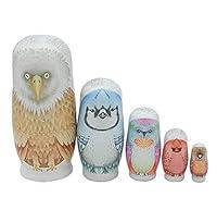 Algopix Similar Product 20 - NMGMJQ Matryoshka Stacking Dolls 5