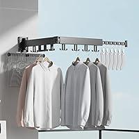 Algopix Similar Product 14 - BHeadCat Wall Mounted Clothes Drying