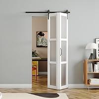 Algopix Similar Product 11 - SOLRIG BiFold Sliding Barn Door 30