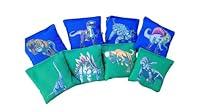 Algopix Similar Product 5 - Dinosaur Cornhole Bags Corn Toss Bean