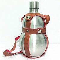 Algopix Similar Product 20 - 64 Oz Stainless Steel gourd Wine Flask