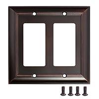 Algopix Similar Product 20 - Amazon Basics Double Gang Light Switch