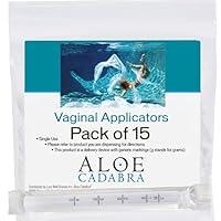 Algopix Similar Product 9 - Aloe Cadabra Disposable Vaginal