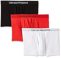 Algopix Similar Product 11 - Emporio Armani Mens 3Pack Cotton