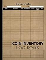 Algopix Similar Product 8 - Coin Inventory Log Book Keep Track of