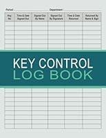 Algopix Similar Product 9 - Key Control Log Book Key Register