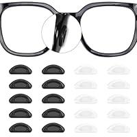 Algopix Similar Product 18 - 20 Pairs Eyeglass Nose Pads Stick On