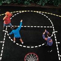 Algopix Similar Product 3 - Basketball Court Stencil (SET)