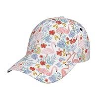 Algopix Similar Product 2 - Baseball Cap Flamingo Flower Leaves Hip