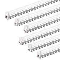 Algopix Similar Product 7 - Barrina 6 Pack LED T5 Integrated