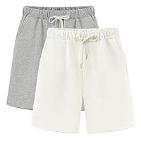 Algopix Similar Product 8 - Fuwenni Womens Soft Knit Elastic Waist
