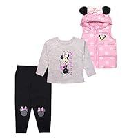 Algopix Similar Product 2 - Disney 3Piece Minnie Mouse Clothes for