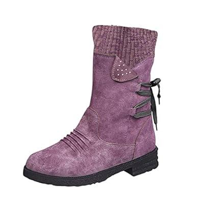 Padaleks Women Hiking Boots Comfortable Snow Boots for Women