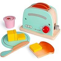Algopix Similar Product 8 - Rolimate Kitchen Toy Wooden Mixer