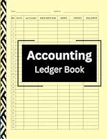 Algopix Similar Product 5 - Accounting Ledger Book With 120 Pages