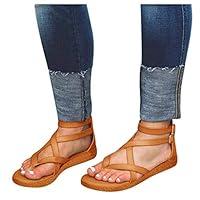 Algopix Similar Product 17 - Dainzusyful Womens Slide Sandals Simple