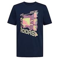 Algopix Similar Product 7 - Adidas Boys Little Short Sleeve Cotton