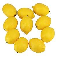 Algopix Similar Product 11 - Supla 20 PCS Artificial Lemons Fake