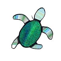 Algopix Similar Product 19 - Green Sea Turtle Stained Glass Sun
