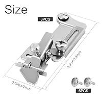 Ernhds Sewing Rolled Hemmer Foot, Universal Sewing Products Supplies,  Rolled Hem Presser Foot Suitable for Brother Sewing Machine, Contains 4  Screws